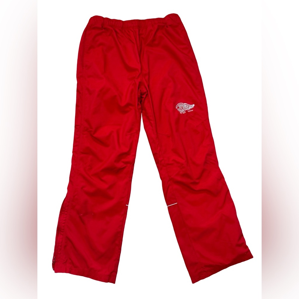 2000’s Nike Bauer Detroit Red Wings NHL Warm Up Athletic Pants